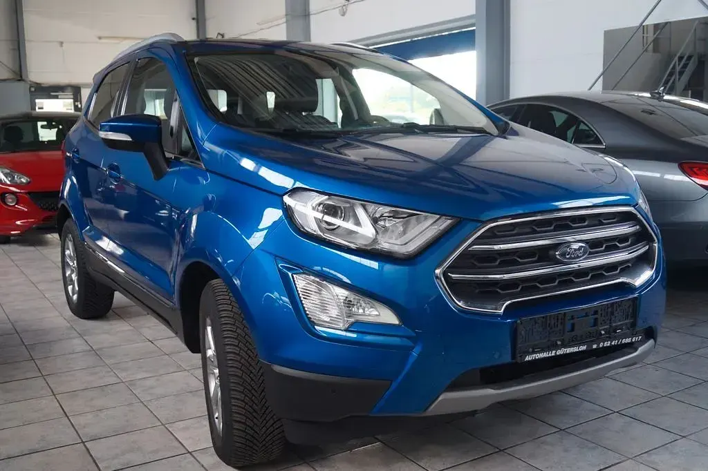 Gebraucht Ford Ecosport Titanium 125 PS (91 kW) 2018 Blau SUV