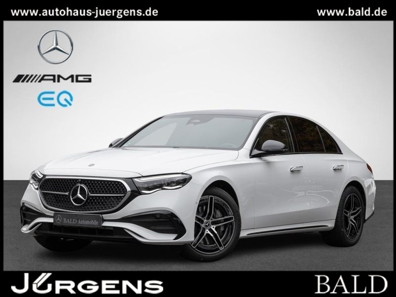 Weiss unilack polarweiss Gebraucht 2024 Mercedes E200 AMG Limousine | 69.880 € - Bild 1/4