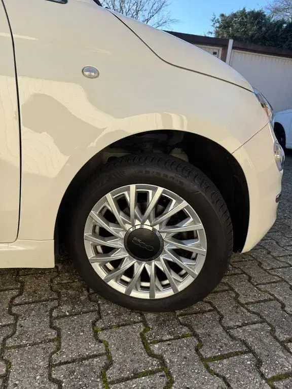 Usata Fiat 500C Lounge 69 CV (50 kW) 2017 Bianco Cabrio