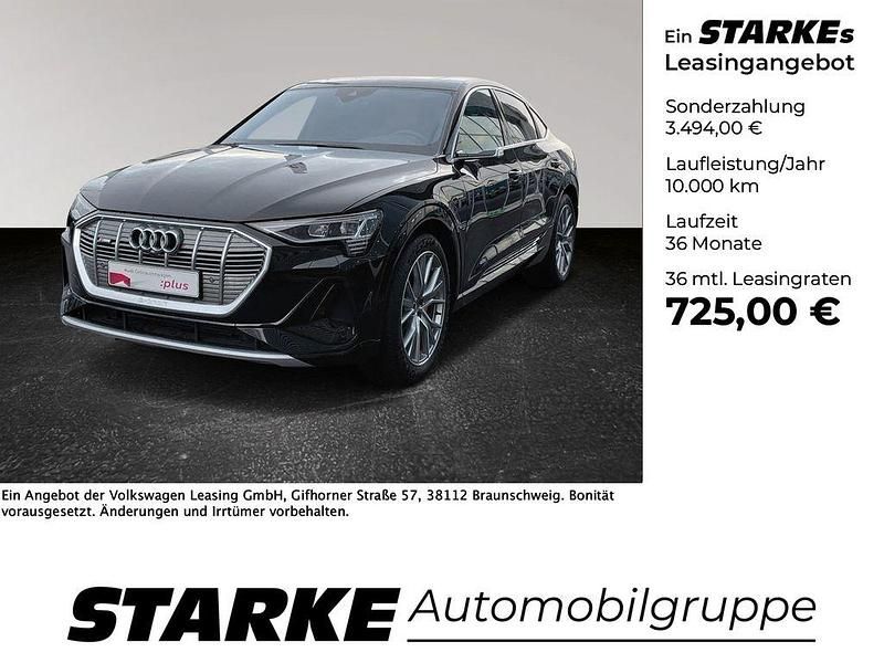 Gebraucht Audi e-tron S-Line 230 kW (313 PS) 2020 Mythosschwarz metallic SUV