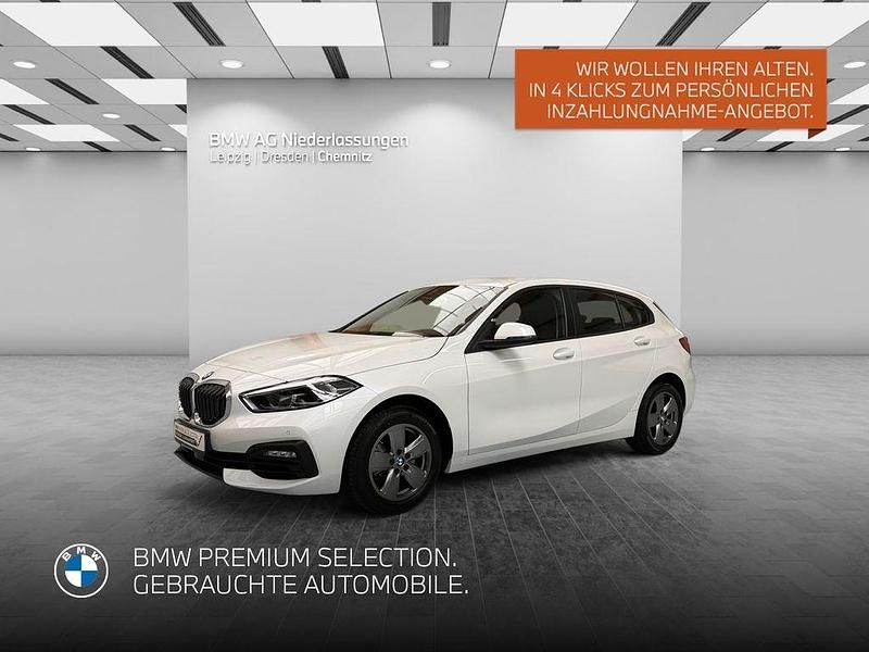 Weiß Gebraucht 2019 BMW 118 Advantage Kleinwagen | 19.999 € (Etwas zu teuer) - Bild 1/4