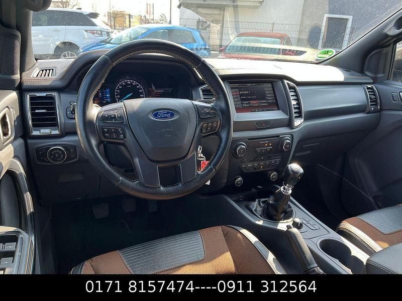 Gebraucht Ford Ranger Wildtrack 200 PS (147 kW) 2016 Silber Pickup