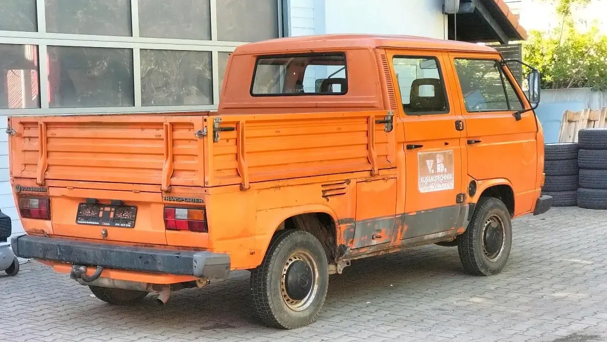 Gebraucht VW T3 50 PS (36 kW) 1989 Orange Van