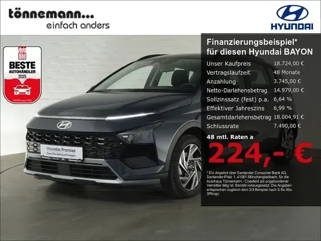 Używany Hyundai Bayon Trend 101 KM (74 kW) 2025 SUV