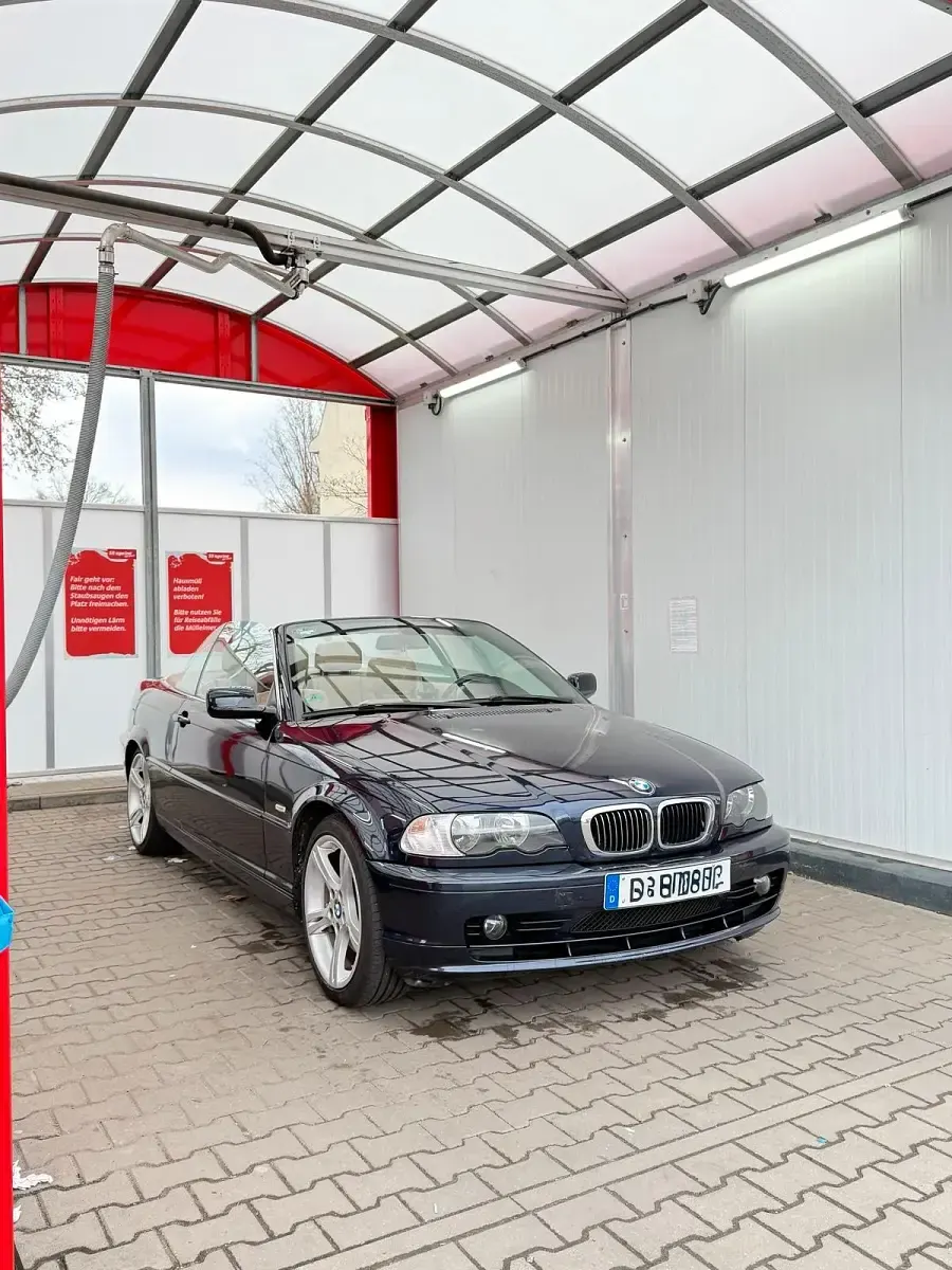 Gebraucht BMW 320 Cabriolet 170 PS (125 kW) 2002 Blau Cabrio