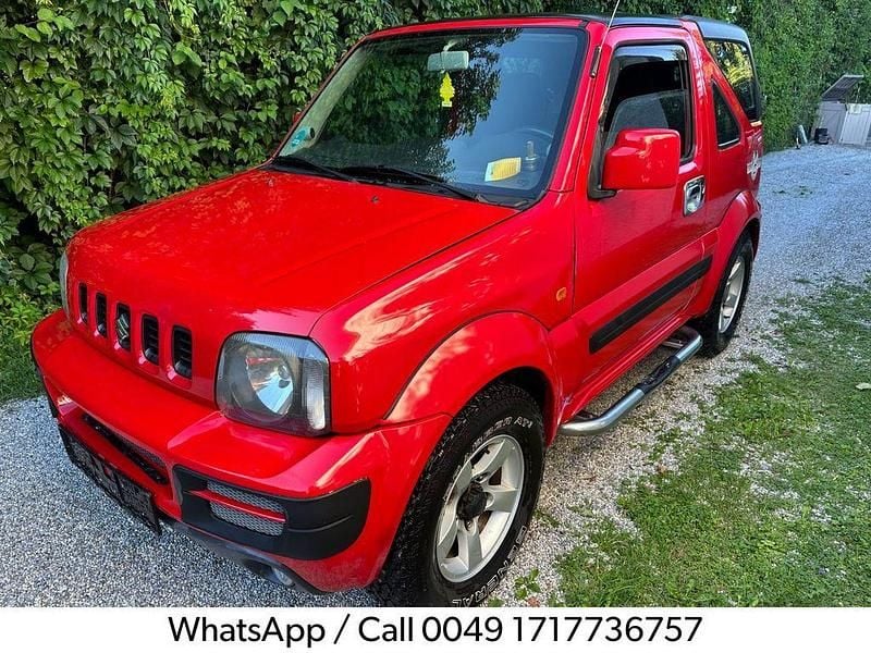 Rot Gebraucht 2009 Suzuki Jimny Club SUV | 6.900 € (Superpreis) - Bild 1/4