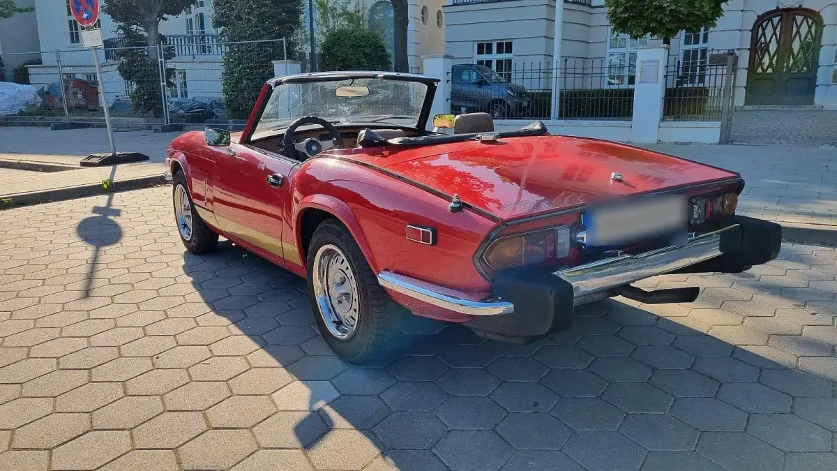 Gebraucht Triumph Spitfire 58 PS (42 kW) 1979 Rot Cabrio