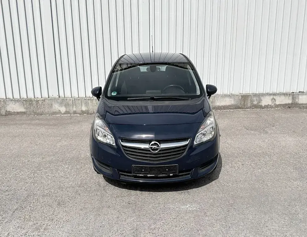 Gebraucht Opel Meriva Edition 110 PS (80 kW) 2014 Blau Van / Kleinbus