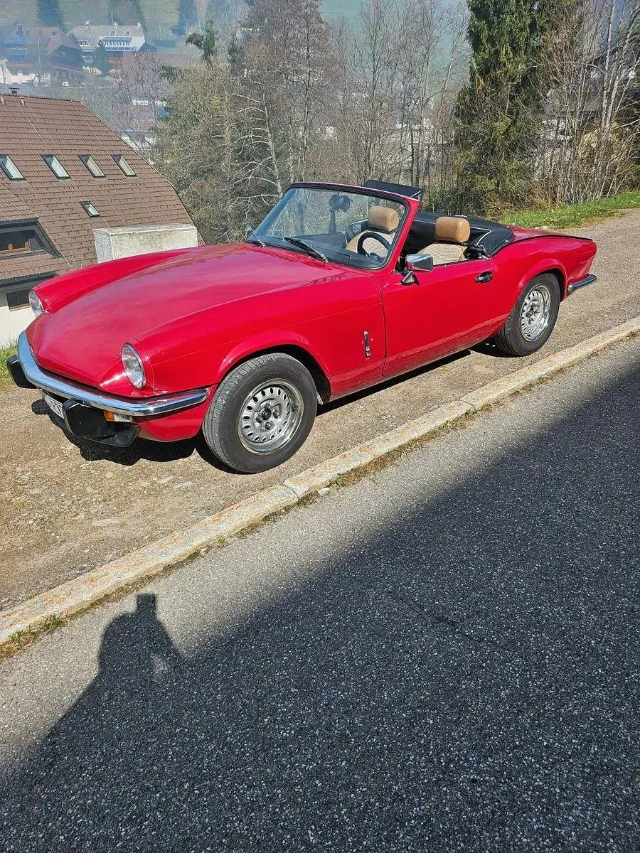 Gebraucht Triumph Spitfire 69 PS (50 kW) 1978 Rot Cabrio