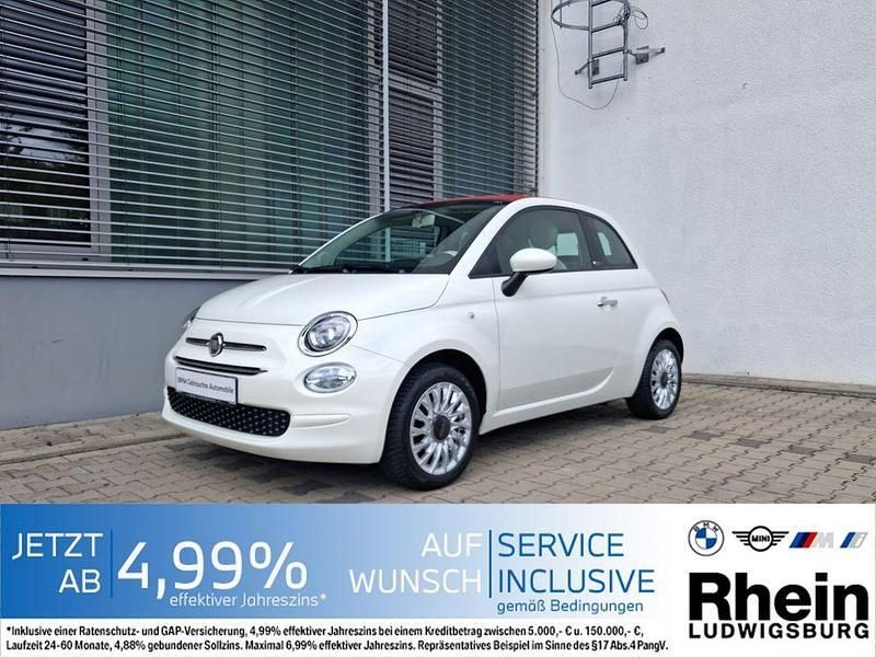 Bela pastelna Gebraucht 2020 Fiat 500C Cabrio | 14.949 € (Fairer Preis) - Bild 1/4