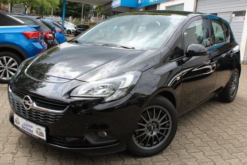 Schwarz Gebraucht 2017 Opel Corsa Edition Limousine | 9.690 € (Fairer Preis) - Bild 1/4