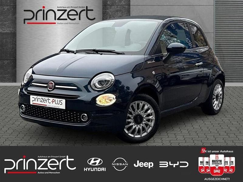 Blau Gebraucht 2022 Fiat 500 Dolcevita Cabrio | 14.970 € (Etwas zu teuer) - Bild 1/3