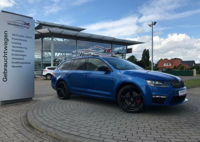 Gebraucht Skoda Octavia RS 220 PS (161 kW) 2014 Blau metallic Kombi