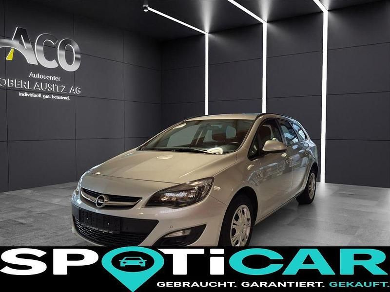 Grau Gebraucht 2015 Opel Astra Edition Kombi | 9.980 € (Fairer Preis) - Bild 1/4
