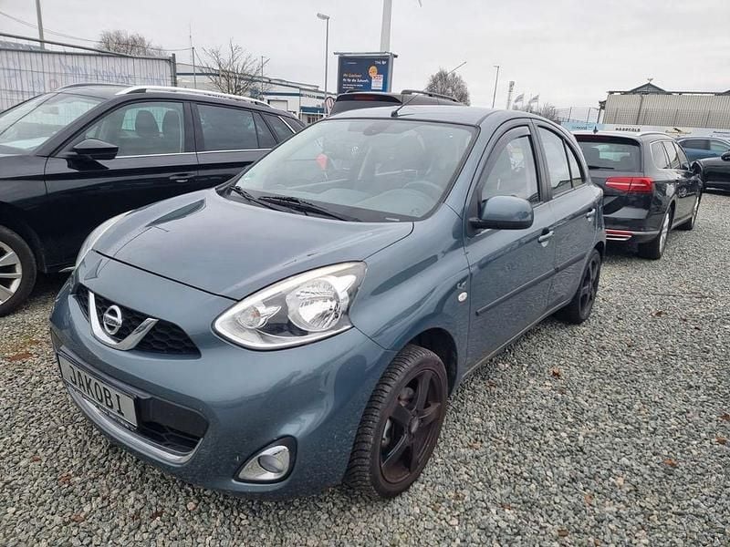 Gebraucht Nissan Micra Acenta 80 PS (58 kW) 2016 Grün Kleinwagen