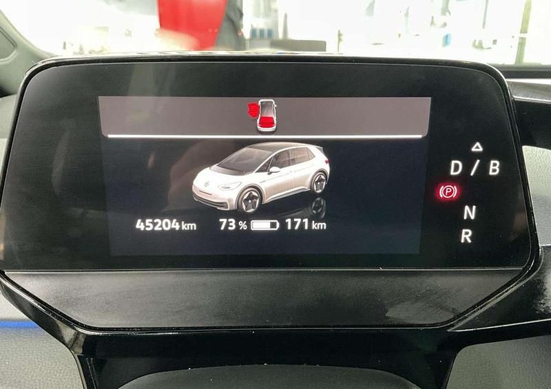 Gebraucht VW ID.3 Pure 110 kW (150 PS) 2021 Mondsteingrau schwarz Kleinwagen