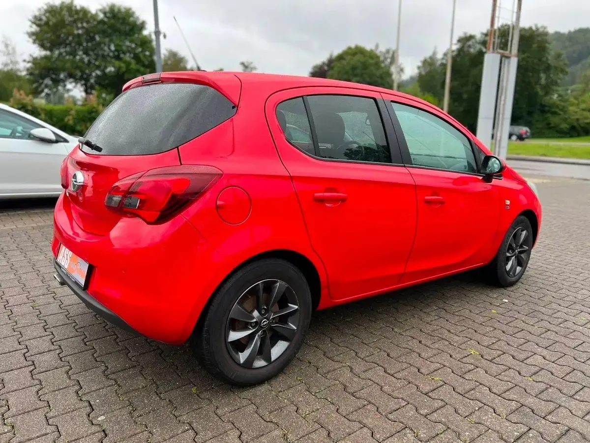 Gebraucht Opel Corsa 90 PS (66 kW) 2019 Rot Kleinwagen