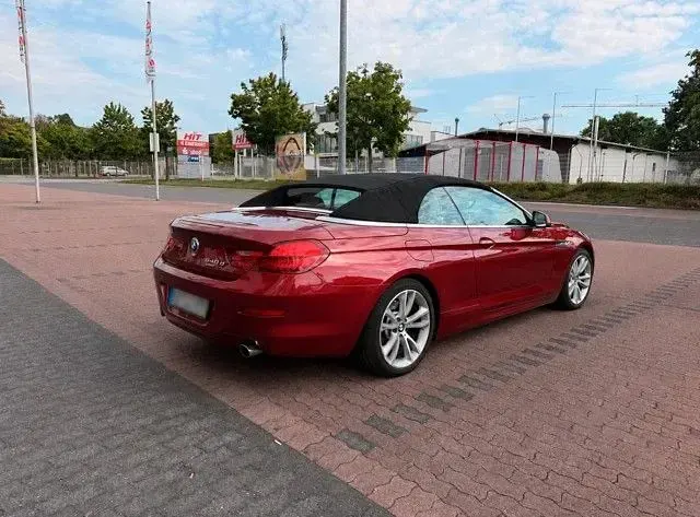 Gebraucht BMW 640 Cabriolet Performance 313 PS (230 kW) 2012 Rot Cabrio