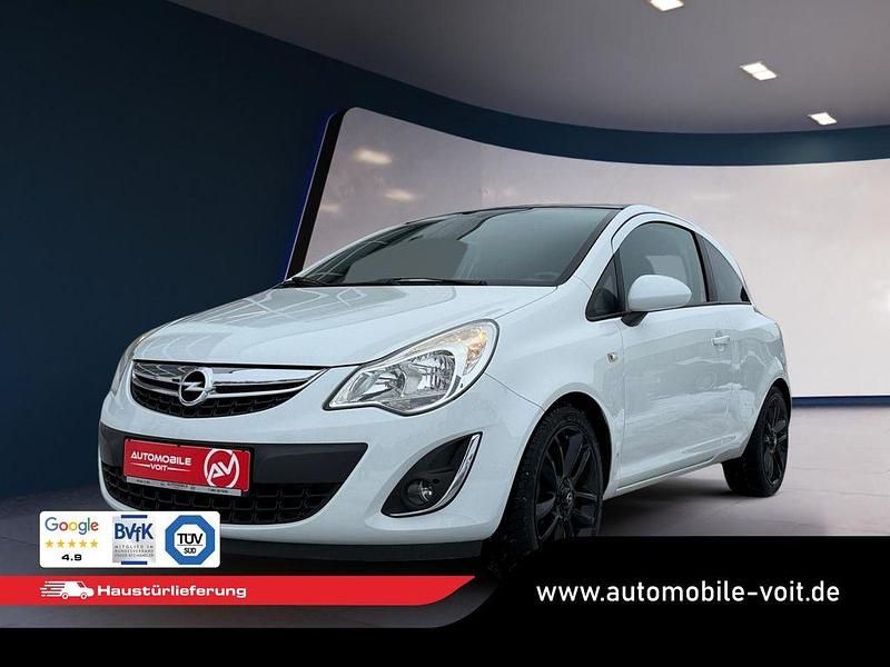 Gebraucht Opel Corsa Color Edition 101 PS (74 kW) 2011 Weiß Kleinwagen