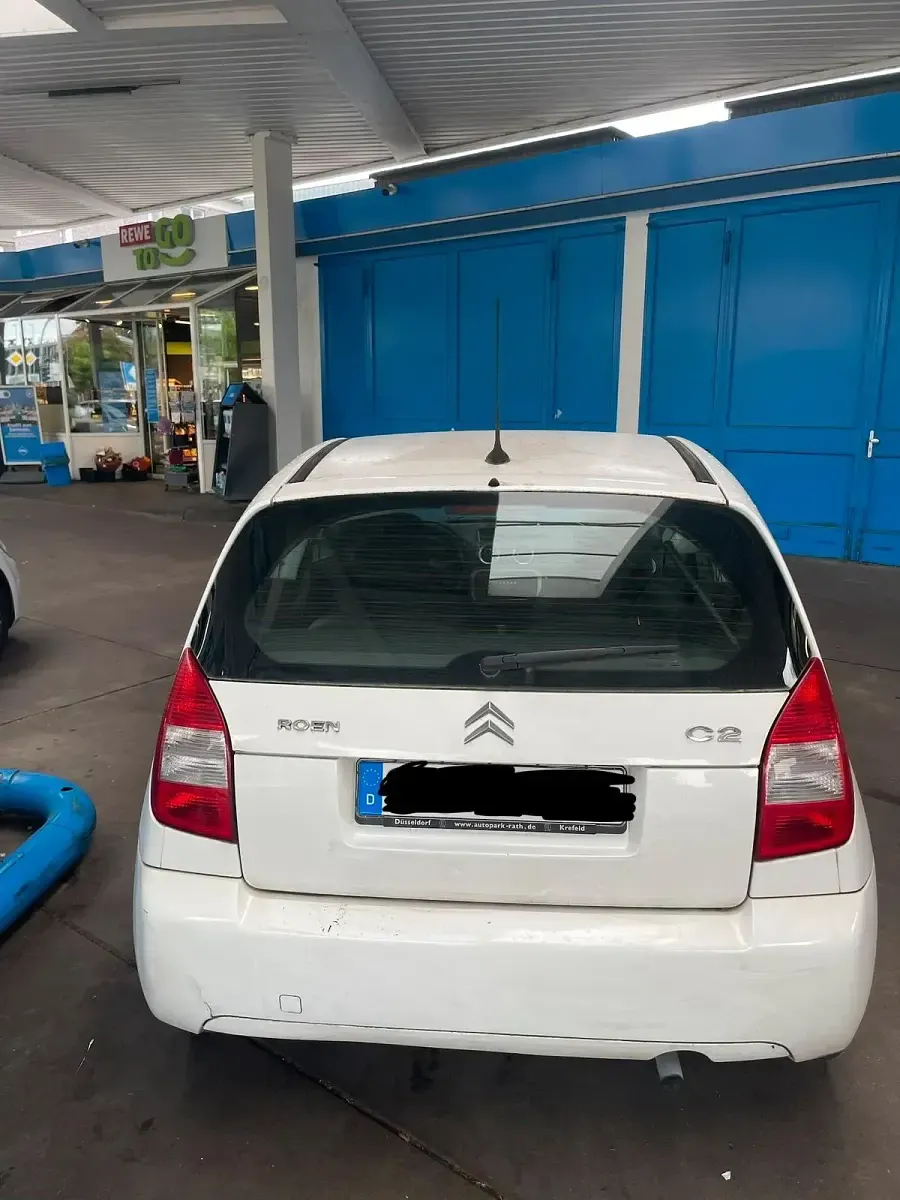 Gebraucht Citroën C2 2009 Weiß Kleinwagen