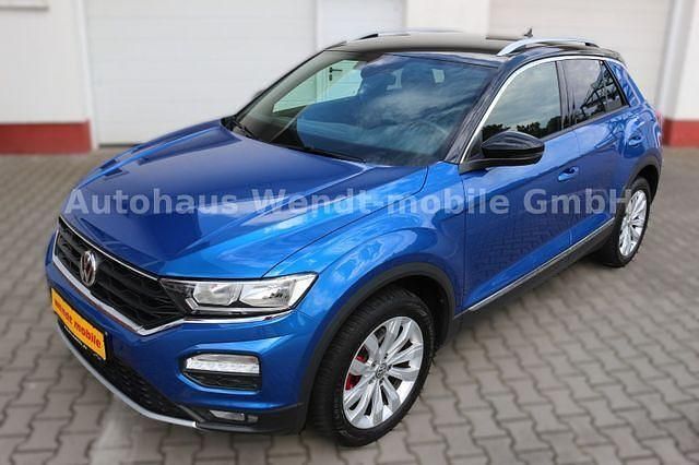 Blau Gebraucht 2020 VW T-Roc Sport SUV | 19.980 € (Guter Preis) - Bild 1/4