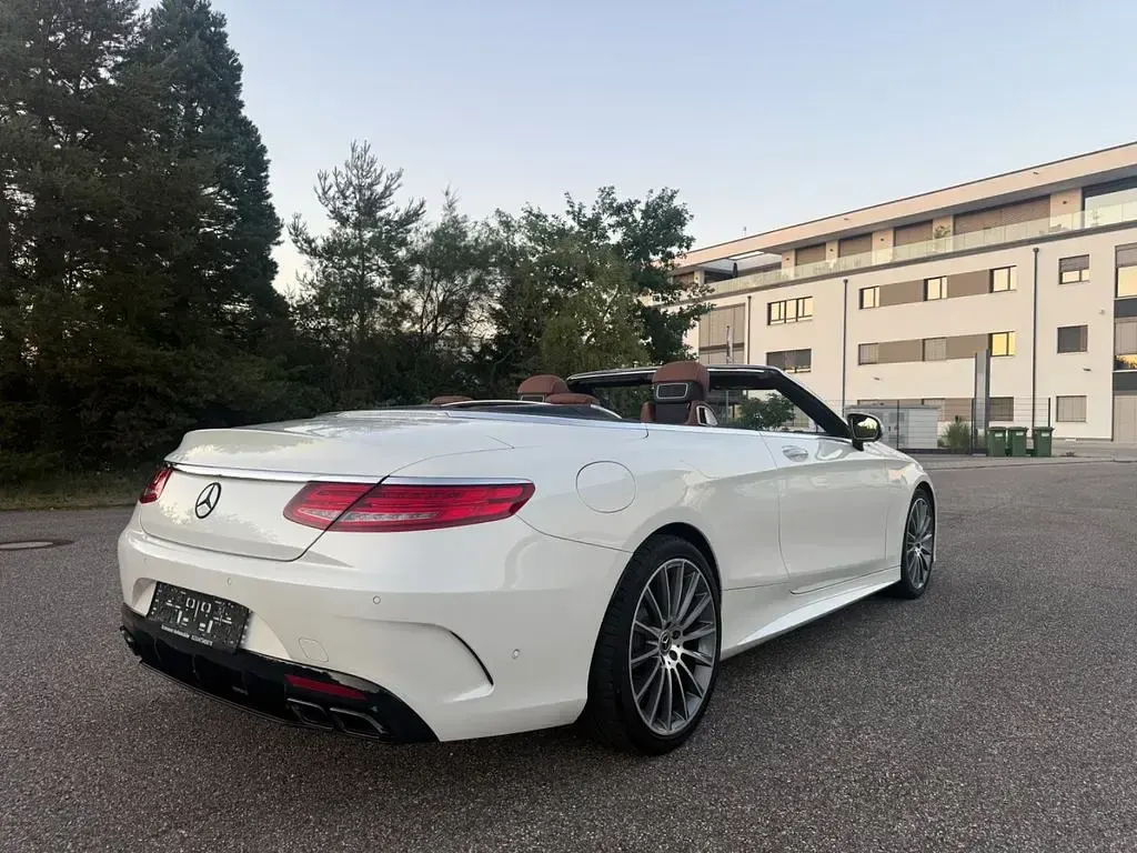 Gebraucht Mercedes S500 AMG 455 PS (334 kW) 2017 Weiß Cabrio