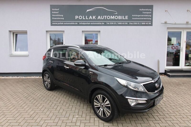 Schwarz Gebraucht 2014 Kia Sportage Vision SUV | 12.490 € (Etwas zu teuer) - Bild 1/4