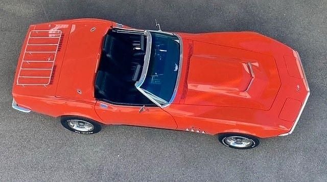 Orange Gebraucht 1969 Corvette C3 Cabrio | 47.900 € - Bild 1/4