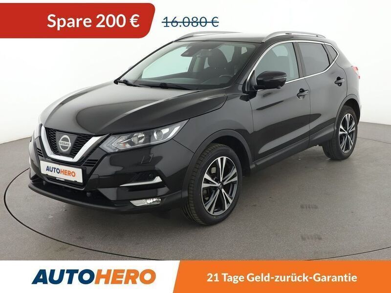 Schwarz Gebraucht 2018 Nissan Qashqai 360º SUV | 15.480 € (Fairer Preis) - Bild 1/3
