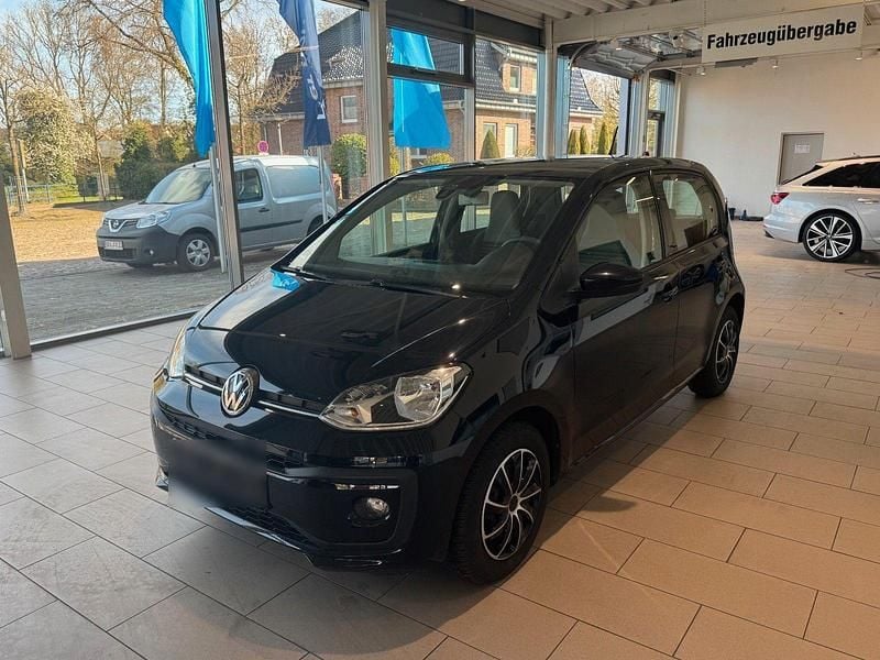 Gebraucht VW up! move up! 60 PS (44 kW) 2018 Schwarz Kleinwagen