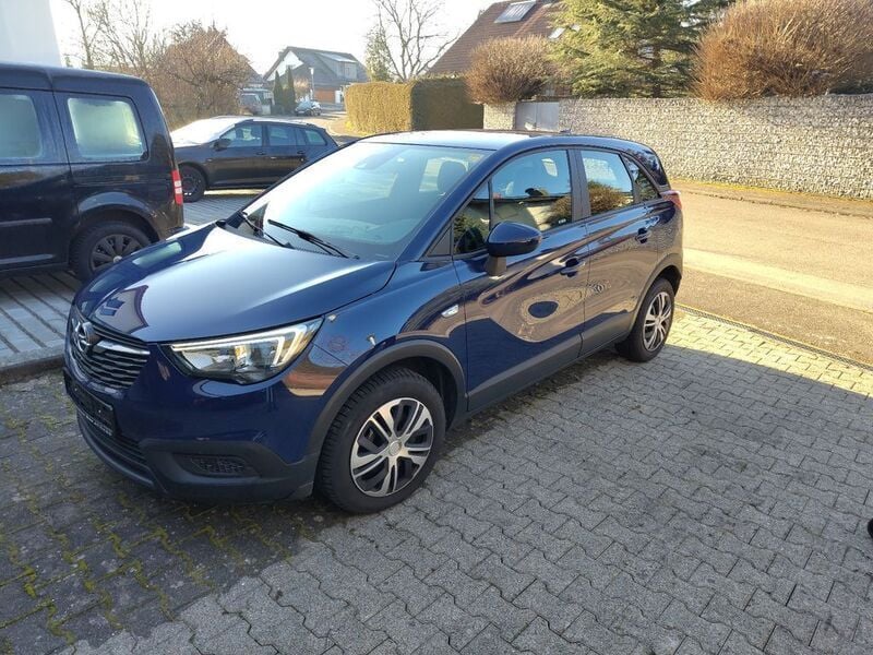 Blau Gebraucht 2017 Opel Crossland Edition SUV | 9.499 € (Superpreis) - Bild 1/4