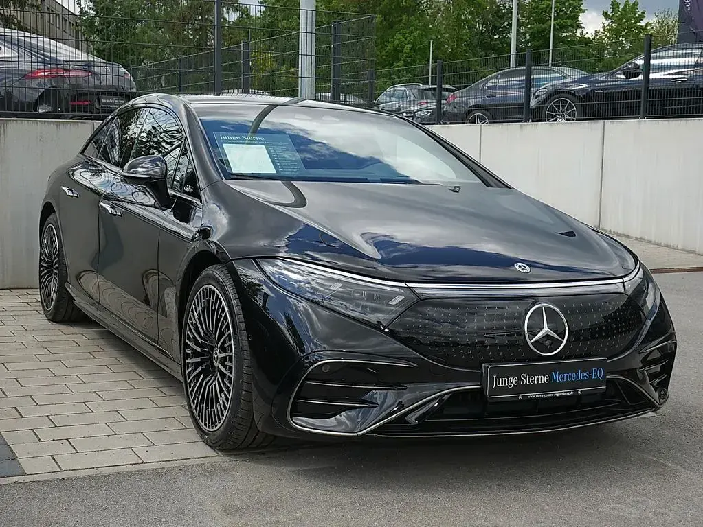 Gebraucht Mercedes EQS580 AMG 384 kW (523 PS) 2023 Schwarz Limousine