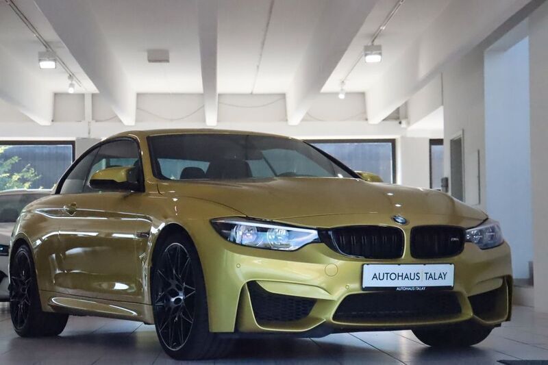 Gelb Gebraucht 2018 BMW M4 Cabriolet Performance Cabrio | 53.880 € (Fairer Preis) - Bild 1/4