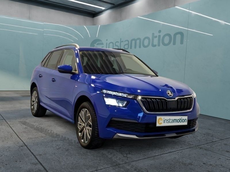 Blau Gebraucht 2021 Skoda Kamiq SUV | 17.590 € (Guter Preis) - Bild 1/3
