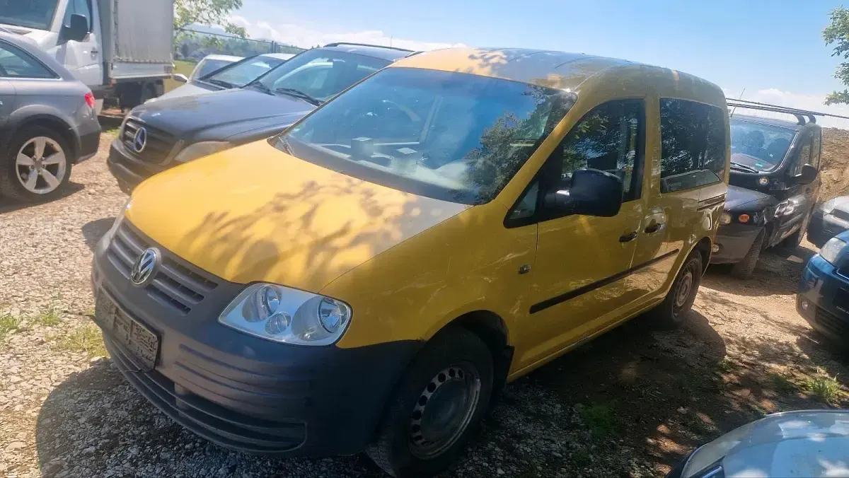 Gebraucht VW Caddy 2004 Gelb Van / Kleinbus