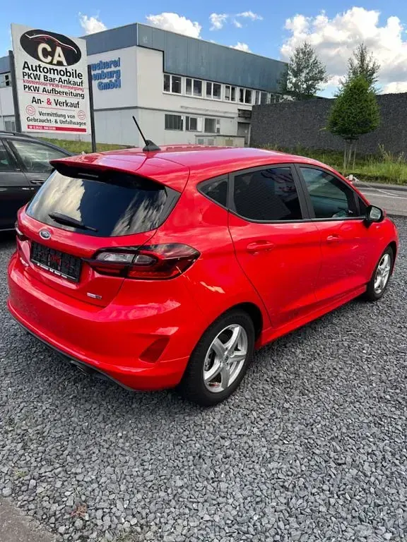 Gebraucht Ford Fiesta ST-Line X 125 PS (91 kW) 2022 Rot Kleinwagen