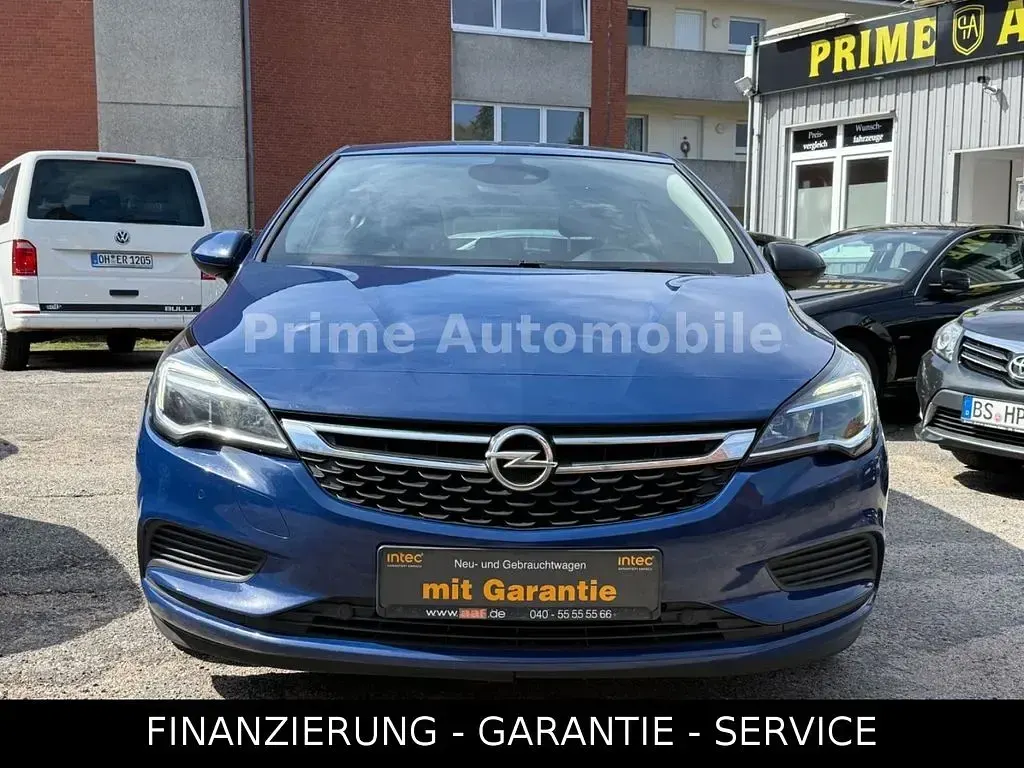 Gebraucht Opel Astra Business 136 PS (100 kW) 2019 Blau Limousine