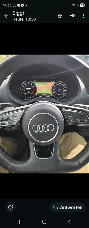 Gebraucht Audi A3 150 PS (110 kW) 2019 Schwarz Limousine