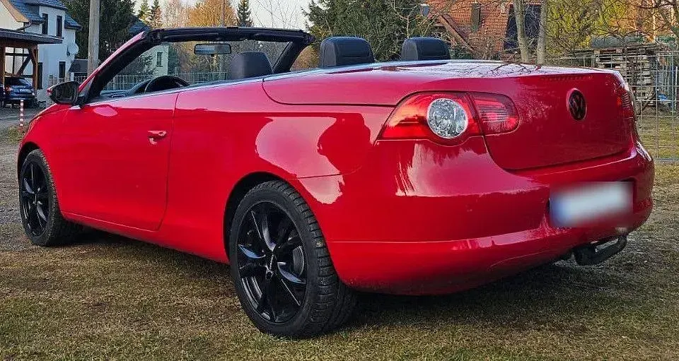 Occasion VW Eos 140 ch (102 kW) 2009 Rouge Cabriolet