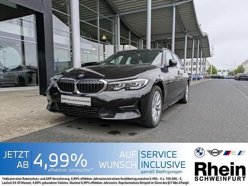 Saphirschwarz metallic Gebraucht 2020 BMW 318 Advantage Kombi | 26.750 € (Fairer Preis) - Bild 1/4