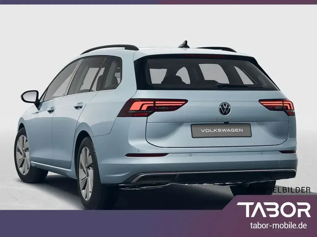 Neu VW Golf VIII Style 150 PS (110 kW) 2026 Crystal ice blue metallic Kombi