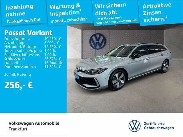 Oyster silver metallic Gebraucht 2024 VW Passat R-line Kombi | 40.450 € (Teuer) - Bild 1/4