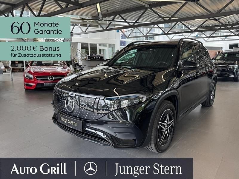 Metalliclack kosmosschwarz Gebraucht 2024 Mercedes EQB300 AMG SUV | 37.260 € (Guter Preis) - Bild 1/4