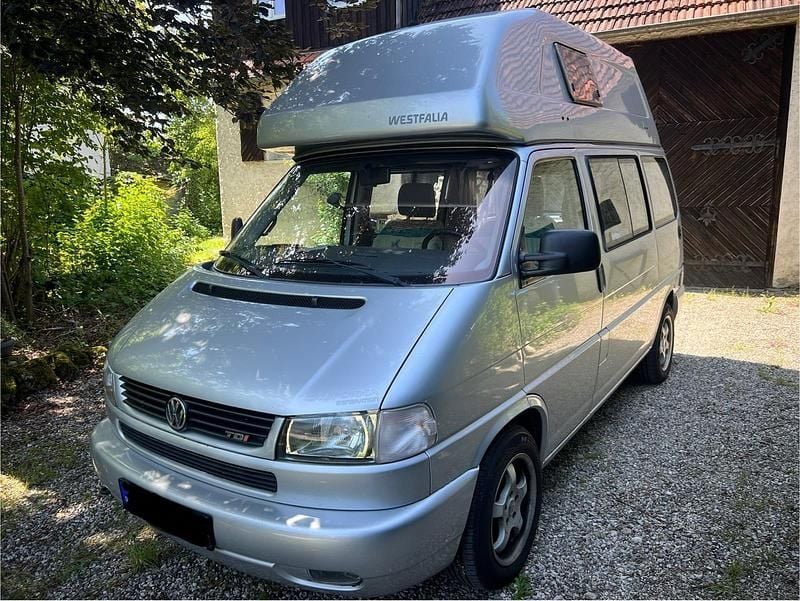 Silber Gebraucht 2001 VW T4 California Van | 24.800 € - Bild 1/4