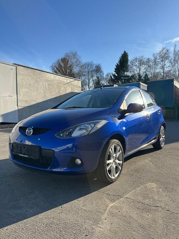 Blau Gebraucht 2008 Mazda 2 Kleinwagen | 3.700 € (Fairer Preis) - Bild 1/4