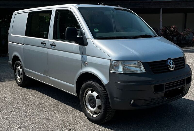 Silber Gebraucht 2007 VW T5 Van | 13.499 € (Teuer) - Bild 1/4