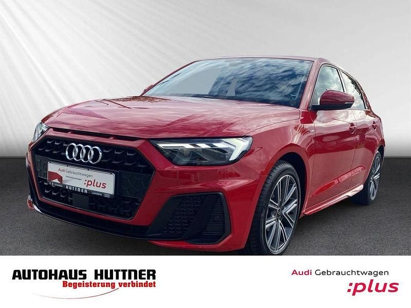 Progressivrot metallic Gebraucht 2024 Audi A1 Sportback S-Line Kleinwagen | 26.977 € (Etwas zu teuer) - Bild 1/4