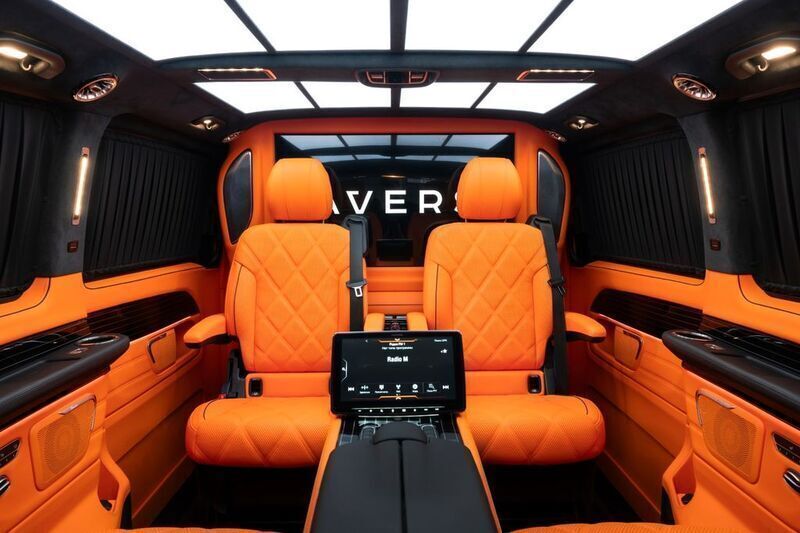 Neu Mercedes V300 237 PS (174 kW) 2025 Schwarz Van / Kleinbus