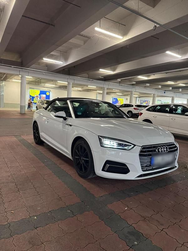 Weiß Gebraucht 2018 Audi A5 Cabriolet Sport Cabrio | 24.900 € (Guter Preis) - Bild 1/4