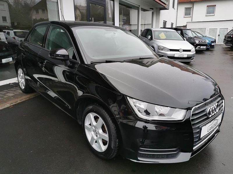 Schwarz Gebraucht 2015 Audi A1 Sportback Basis Kleinwagen | 9.980 € (Guter Preis) - Bild 1/4